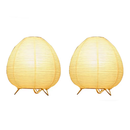 Luminária Akari Duo – Kit 2 Peças, Iluminação Japonesa Minimalista