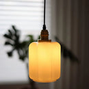 Luminária Pendente Akari Glass – Vidro Artesanal com Cabo Ajustável