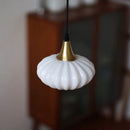 Luminária Pendente Akari Glass – Vidro Artesanal com Cabo Ajustável