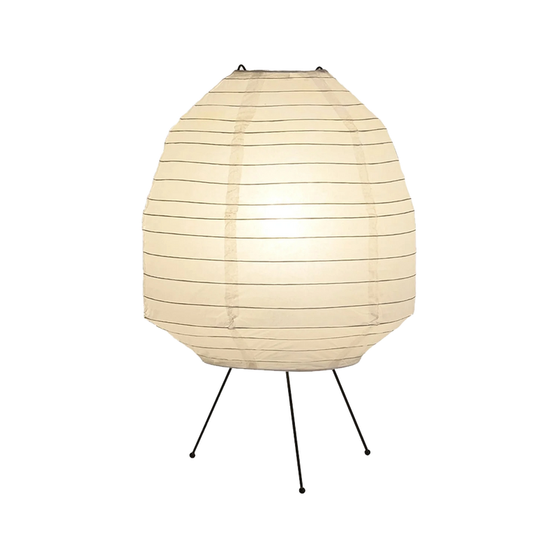 Luminária Akari Issho – Luz Suave em Papel de Arroz, Design Atemporal e Minimalista