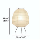 Luminária Akari Issho – Luz Suave em Papel de Arroz, Design Atemporal e Minimalista
