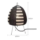 Luminária Akari Yūgen – Design Japonês, Luz Suave e Elegante