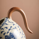 Jarra de Cerâmica Flor de Lótus 280ml – Estilo e Delicadeza