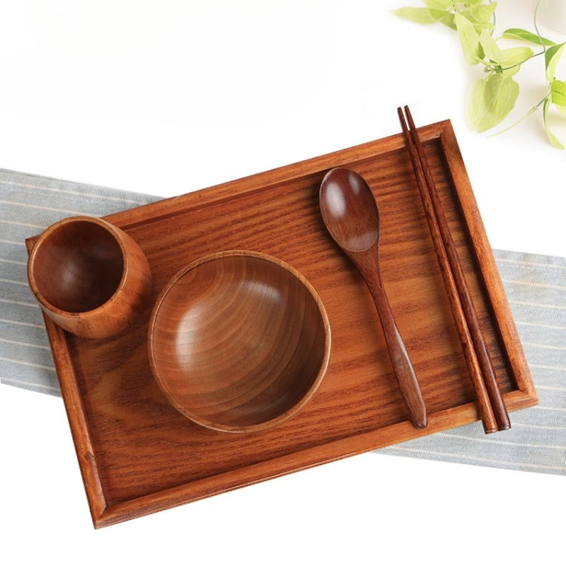 Conjunto Essência Natural – Utensílios de Madeira Jujuba