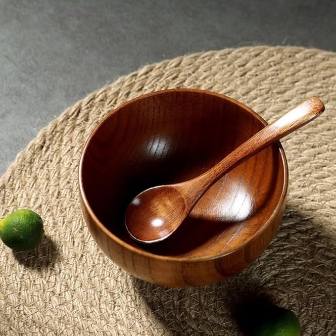 Conjunto Essência Natural – Utensílios de Madeira Jujuba