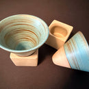 Copo Wasabi de Cerâmica 100ml - Estilo Tradicional Japonês