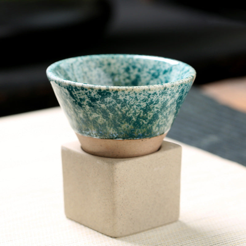 Copo Wasabi de Cerâmica 100ml - Estilo Tradicional Japonês