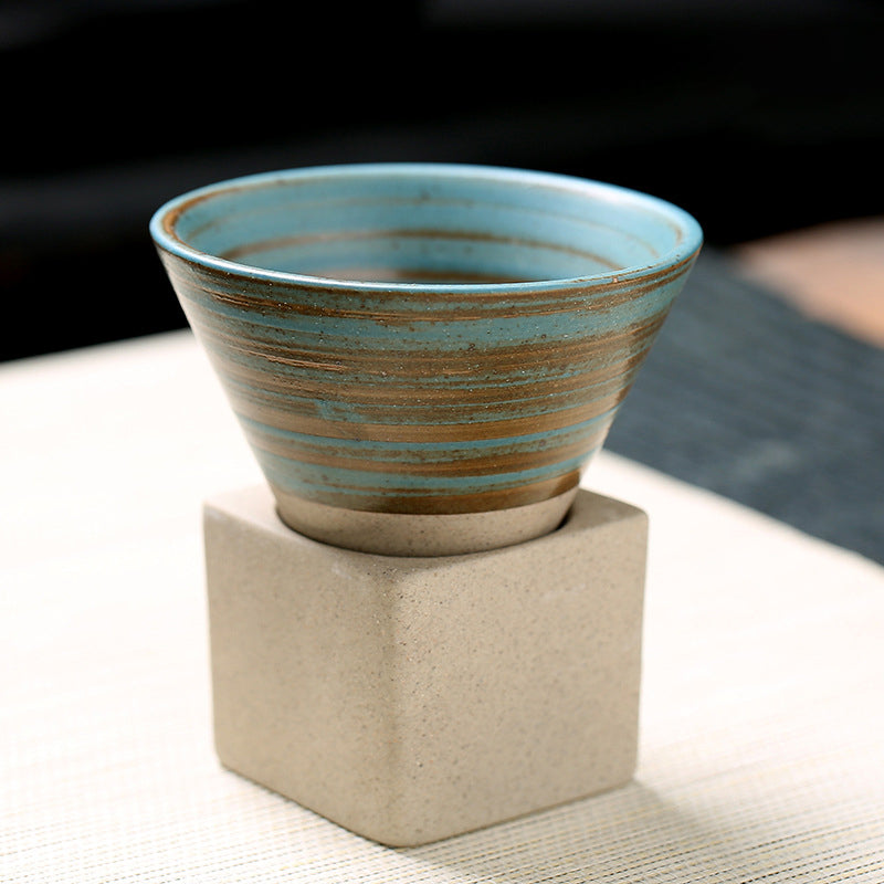 Copo Wasabi de Cerâmica 100ml - Estilo Tradicional Japonês