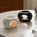 Difusor de Cerâmica para Aromaterapia com Vela – Queimador Elegante para Óleos Essenciais, Relaxamento e Presentes