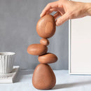 Escultura de Madeira Fjord – Equilíbrio, forma e calma em um único objeto