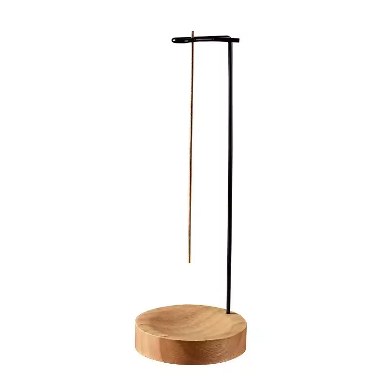 Incensário Elegance em Nogueira  – Porta-Incenso Minimalista Coletor de Cinzas