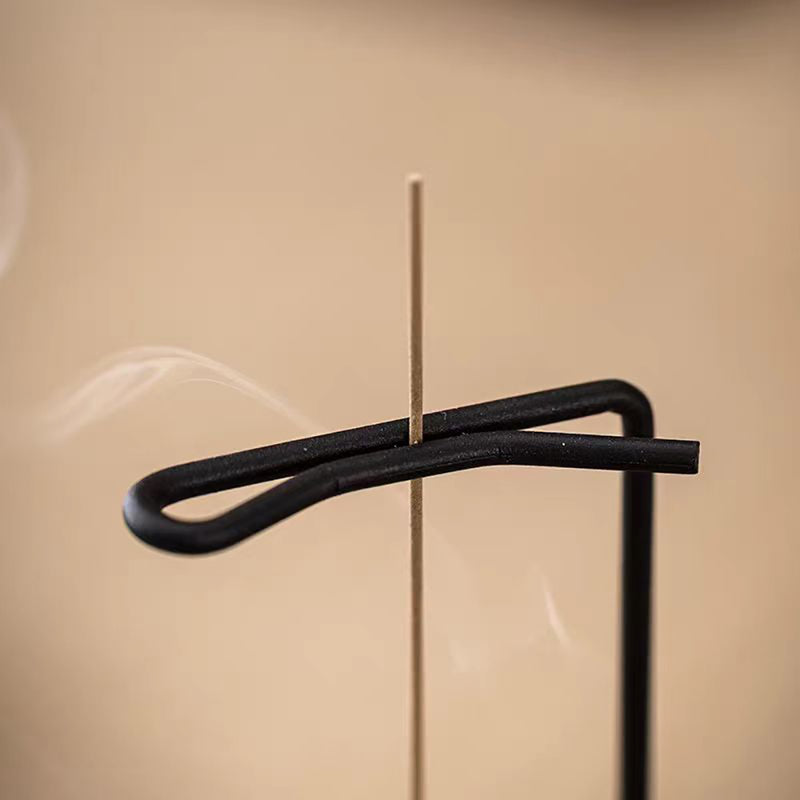 Incensário Elegance em Nogueira  – Porta-Incenso Minimalista Coletor de Cinzas