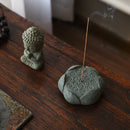 Incensário & Porta-Copos de Granito Natural Kyoto