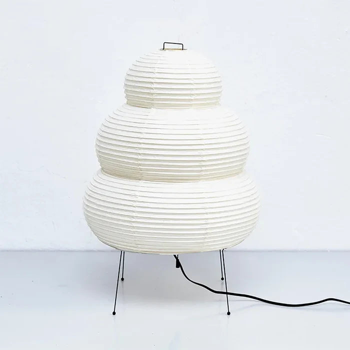 Luminária Akari Enso – Design Atemporal em Papel de Arroz