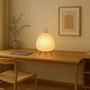 LunaAkari – Luminária de Papel de Arroz Minimalista