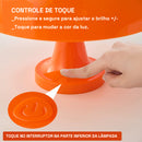 Mushroom Glow – Luminária LED USB com Ajustável Direcionável e Decoração Aconchegante