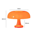 Mushroom Glow – Luminária LED USB com Ajustável Direcionável e Decoração Aconchegante