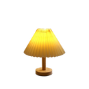 Luminária Plissada Aurora – Design Atemporal em Papel de Arroz