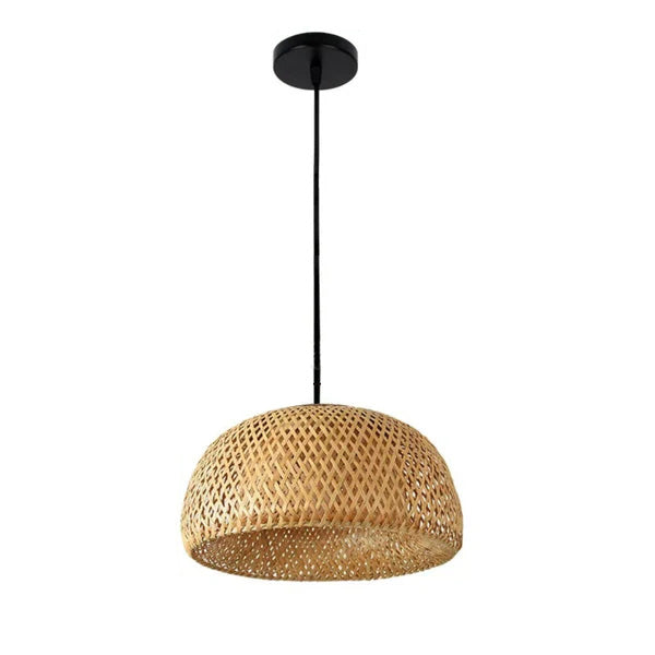 Luminária de Teto em Bambu ZenBambu | Design Japonês Minimalista – Iluminação para Qualquer Ambiente