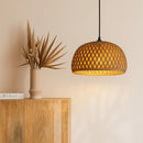 Luminária de Teto em Bambu ZenBambu | Design Japonês Minimalista – Iluminação para Qualquer Ambiente