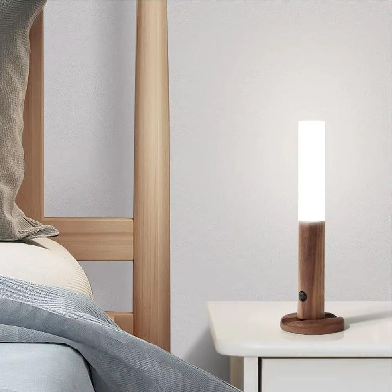 Dupla de Luminárias LED Magnéticas com Sensor de Movimento – Recarregável, Sem Fio, Ideal para Armário, Corredor e Escadas