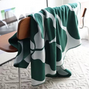 Manta Eira Jacquard 130x180cm | Decorativa para Sofá e Cama | Macia, Leve e Aconchegante