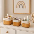 Organizadores Aurora – Bambu com Forro de Tecido Removível