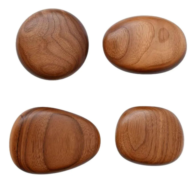 Organizadores Zenwood – Kit com 4 Peças em Madeira Maciça