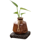 Porta-Copos Pedra Vulcânica ZenRock – Resistente ao Calor, Antiderrapante e Design Natural Minimalista