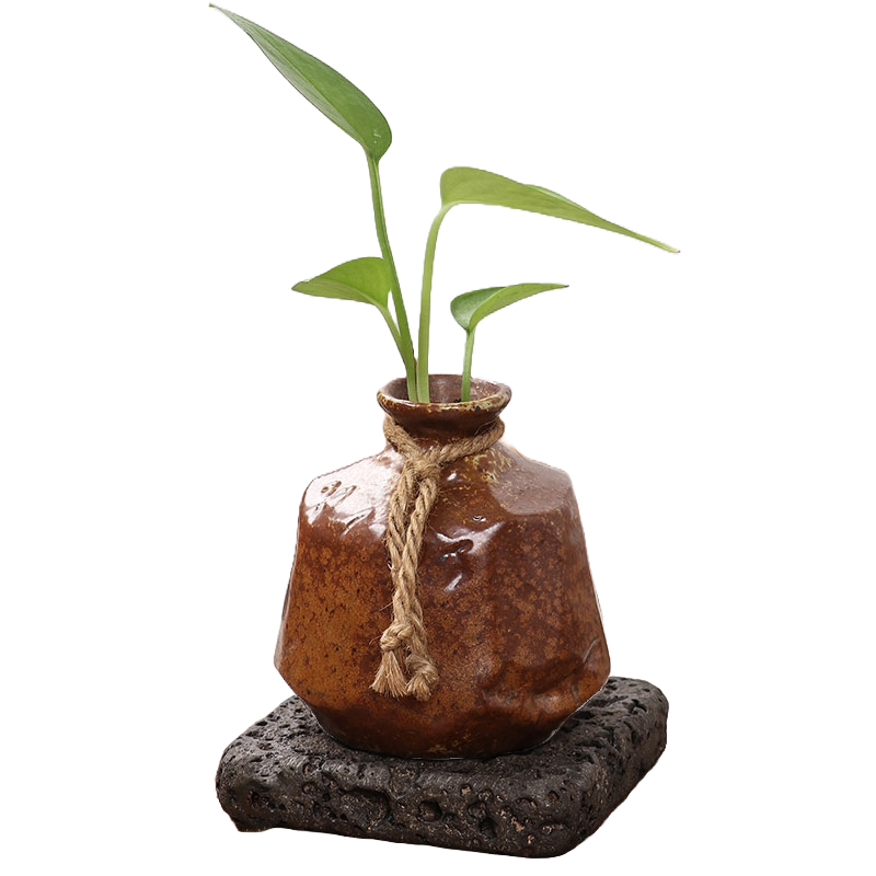 Porta-Copos Pedra Vulcânica ZenRock – Resistente ao Calor, Antiderrapante e Design Natural Minimalista