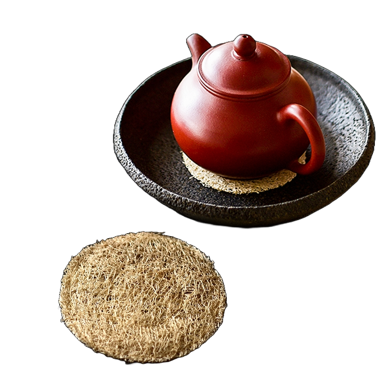 EcoCoasters – Conjunto 3 Porta-Copos Naturais Super Absorventes