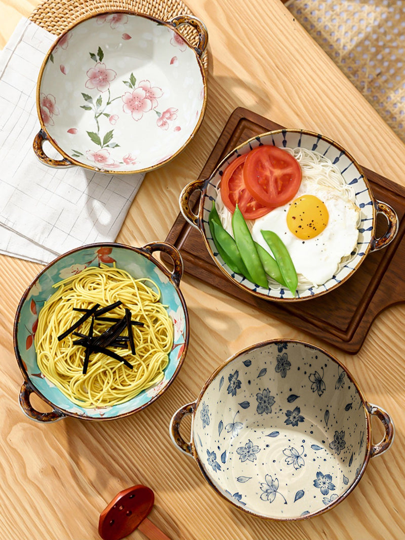 Tigela Japonesa de Cerâmica Estilo Japonês, Alta Temperatura, Uso Seguro – Perfeita para Casa, Restaurante, Chá, Presente