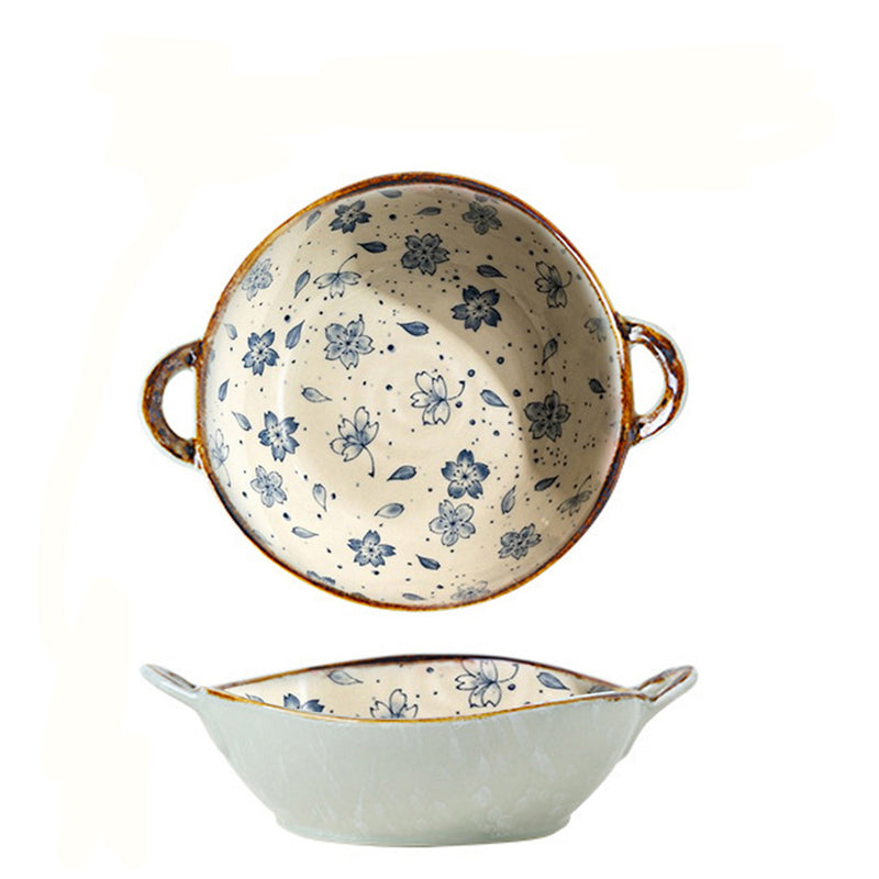 Tigela Japonesa de Cerâmica Estilo Japonês, Alta Temperatura, Uso Seguro – Perfeita para Casa, Restaurante, Chá, Presente