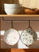 Tigela Japonesa de Cerâmica Estilo Japonês, Alta Temperatura, Uso Seguro – Perfeita para Casa, Restaurante, Chá, Presente