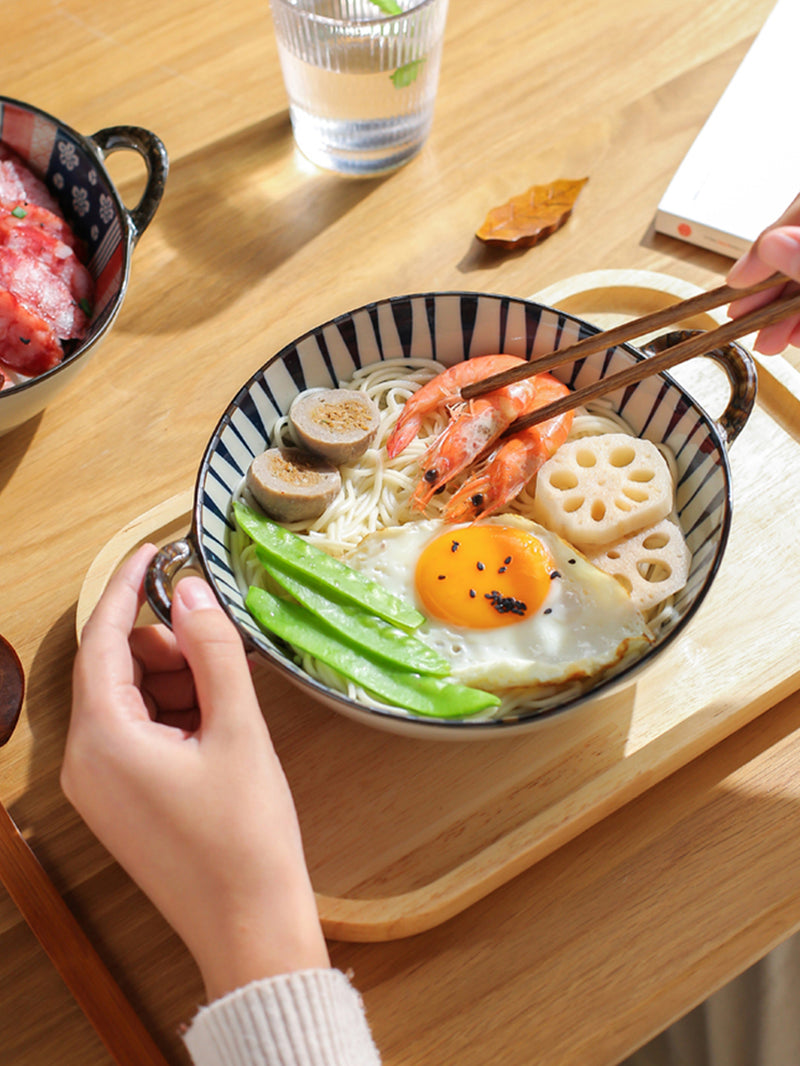 Tigela Japonesa de Cerâmica Estilo Japonês, Alta Temperatura, Uso Seguro – Perfeita para Casa, Restaurante, Chá, Presente