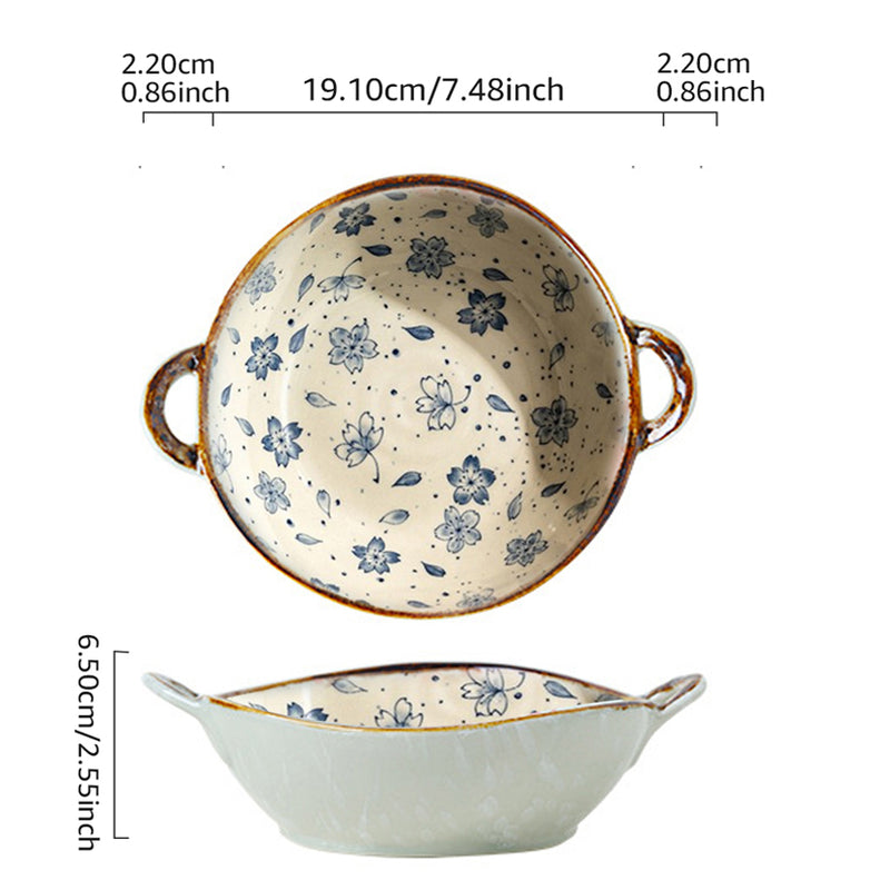 Tigela Japonesa de Cerâmica Estilo Japonês, Alta Temperatura, Uso Seguro – Perfeita para Casa, Restaurante, Chá, Presente