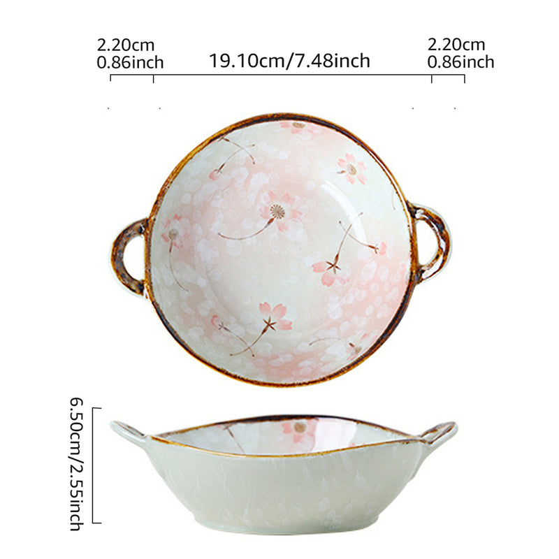 Tigela Japonesa de Cerâmica Estilo Japonês, Alta Temperatura, Uso Seguro – Perfeita para Casa, Restaurante, Chá, Presente
