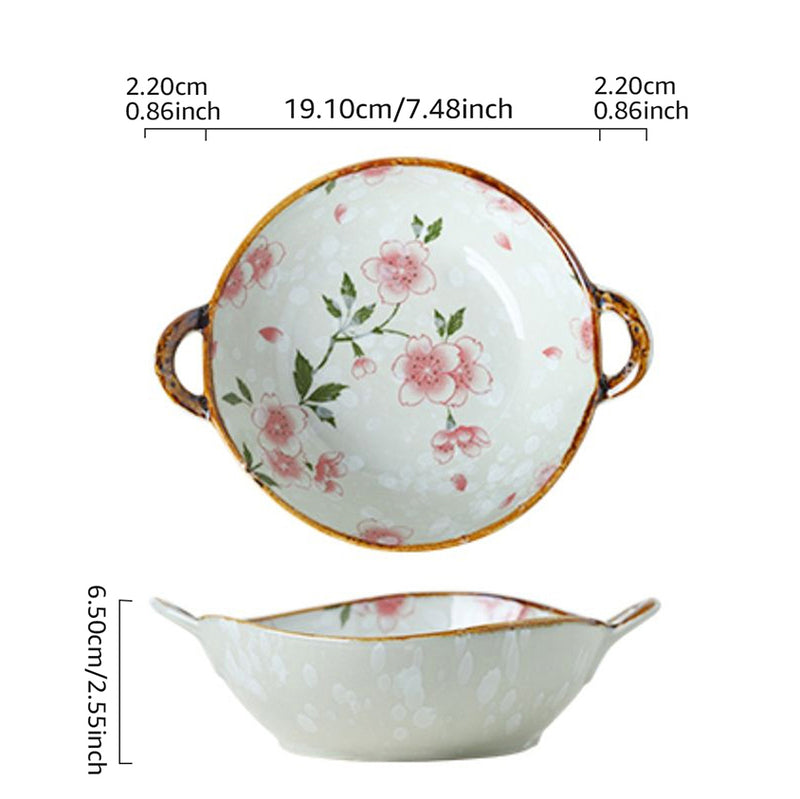Tigela Japonesa de Cerâmica Estilo Japonês, Alta Temperatura, Uso Seguro – Perfeita para Casa, Restaurante, Chá, Presente