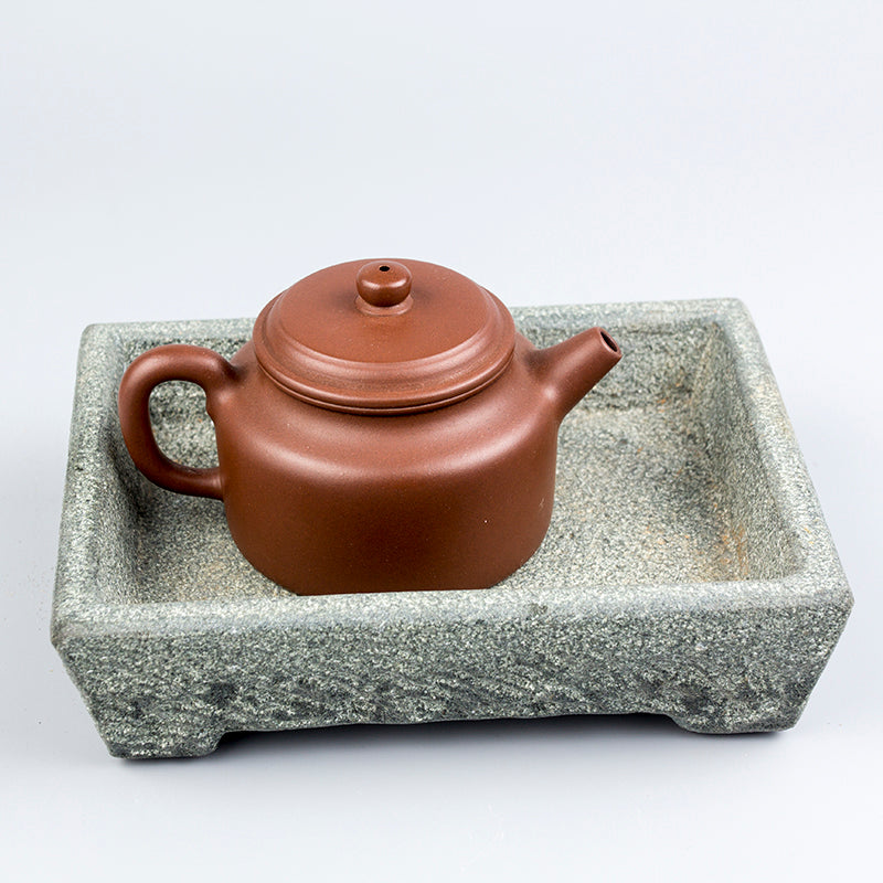 Vaso de Pedra Natural Granito – Elegância para Plantas e Decoração