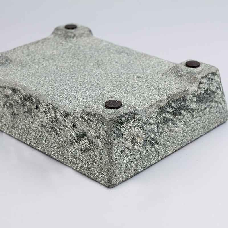 Vaso de Pedra Natural Granito – Elegância para Plantas e Decoração