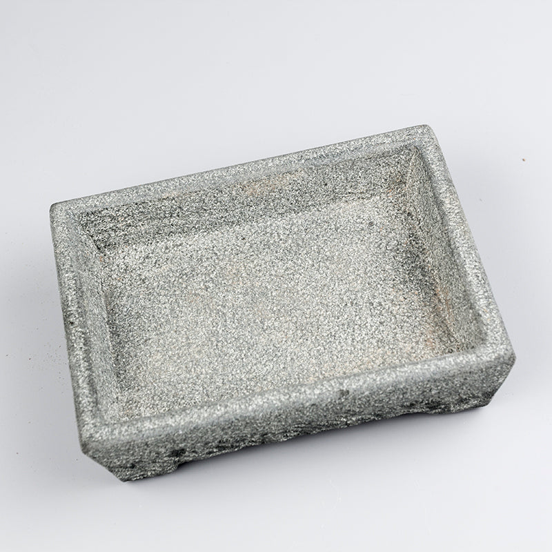 Vaso de Pedra Natural Granito – Elegância para Plantas e Decoração