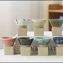 Copo Wasabi de Cerâmica 100ml - Estilo Tradicional Japonês